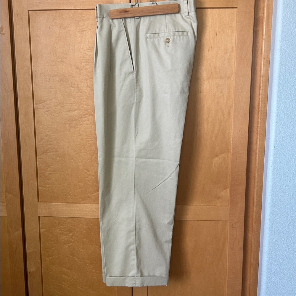 Shortened NORDSTROM cuffed KHAKIS